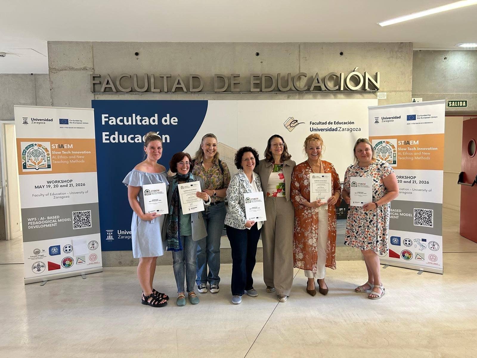 Erasmus+ projekto “Slow Tech Innovation AI, Ethics and new teaching methods”