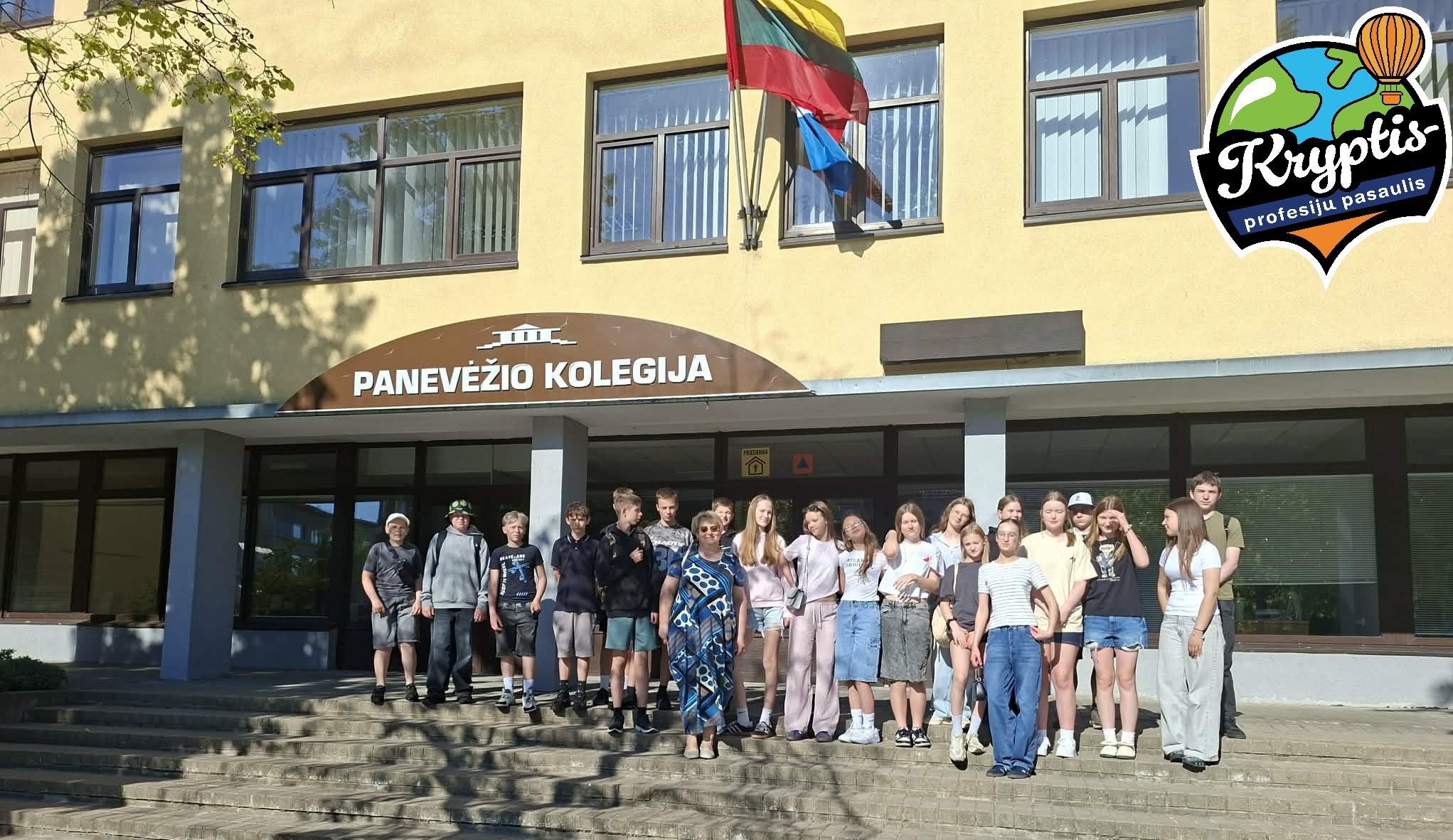 6a klasės mokiniai lankėsi Panevėžio kolegijoje