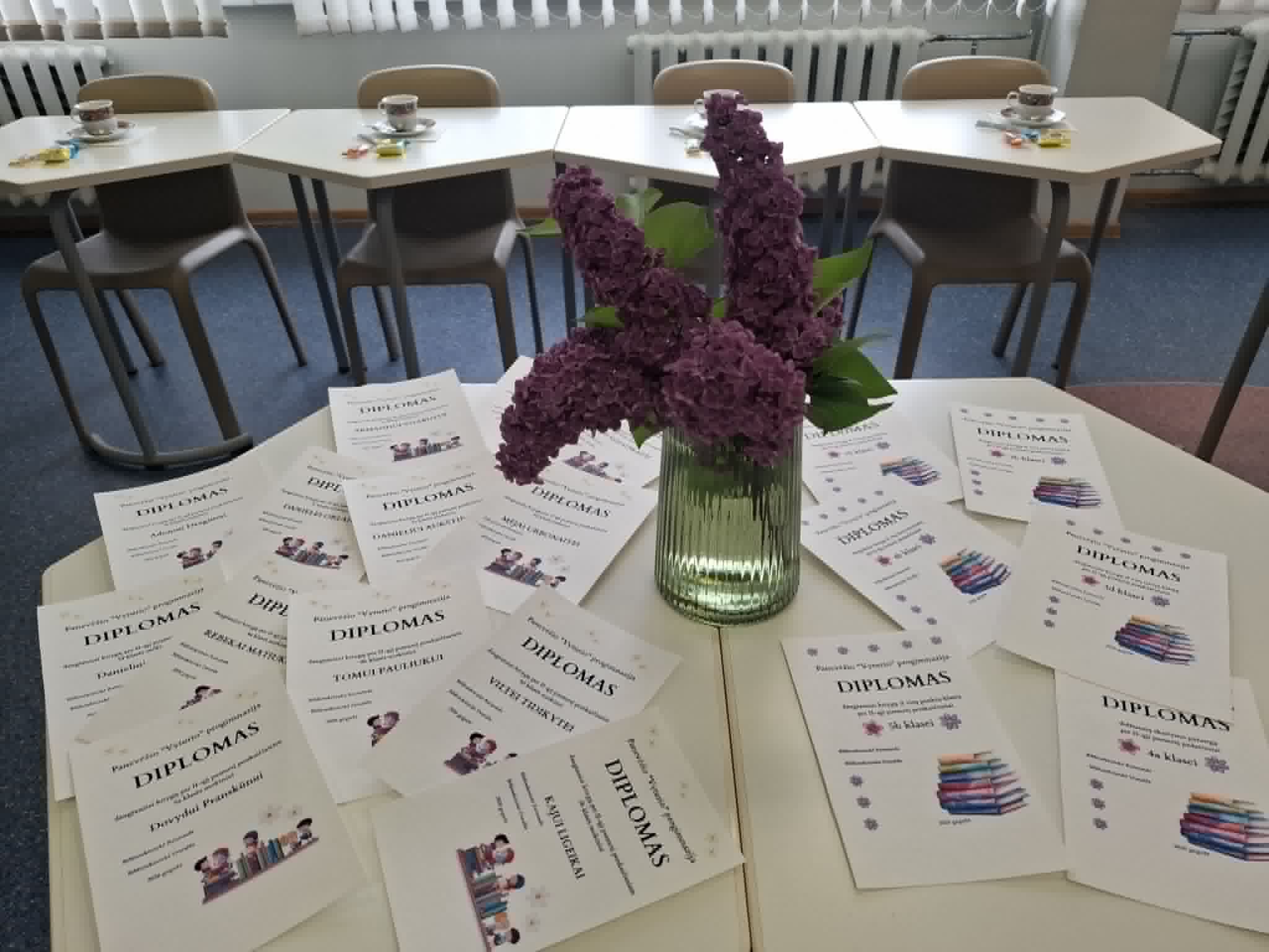 Aktyviausių skaitytojų apdovanojimas